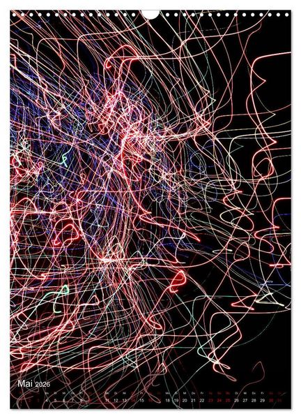 Produktbild: FEUERWERK - Lichtspiele (Wandkalender 2026 DIN A3 hoch), CALVENDO Monatskalender