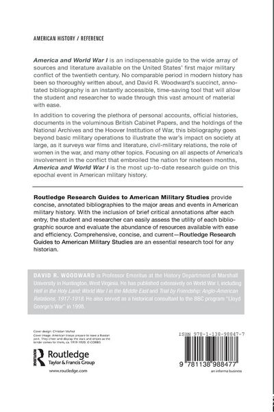 Produktbild: America and World War I