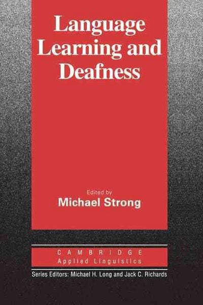 Produktbild: Language Learning and Deafness