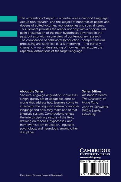Produktbild: The Acquisition of Aspect in a Second Language