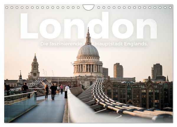 Produktbild: London - Die faszinierende Hauptstadt Englands. (Wandkalender 2026 DIN A4 quer), CALVENDO Monatskalender