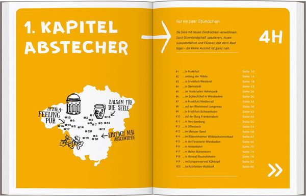 52 kleine & große Eskapaden in der Region Rhein-Main