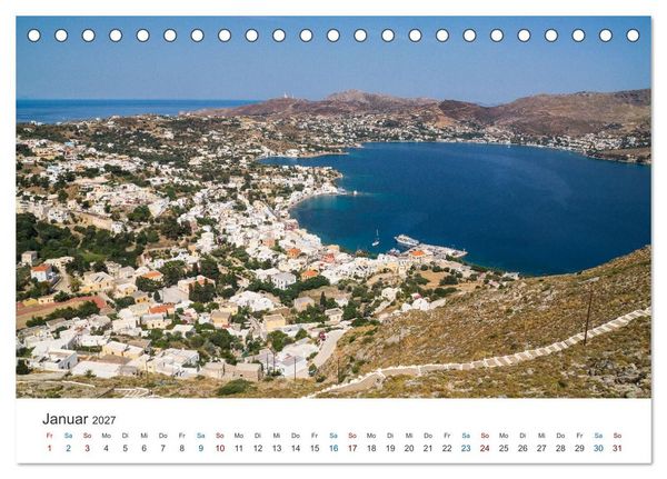 Produktbild: Leros - die Insel der G&ouml;ttin Artemis (Tischkalender 2027 DIN A5 quer), CALVENDO Monatskalender