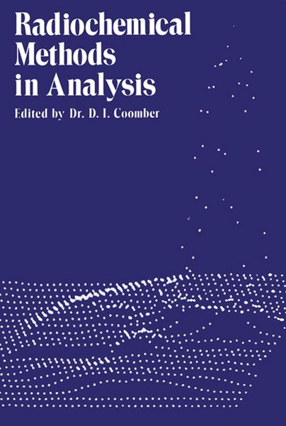 Produktbild: Radiochemical Methods in Analysis