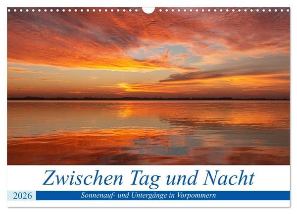 Produktbild: Vorpommern zwichen Tag und Nacht (Wandkalender 2026 DIN A3 quer), CALVENDO Monatskalender