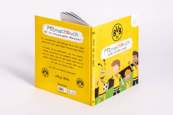 Produktbild: BVB &ndash; Ein Mitmachbuch zum Sch&uuml;tteln, Schaukeln, Pusten, Klopfen und sehen, was dann passiert