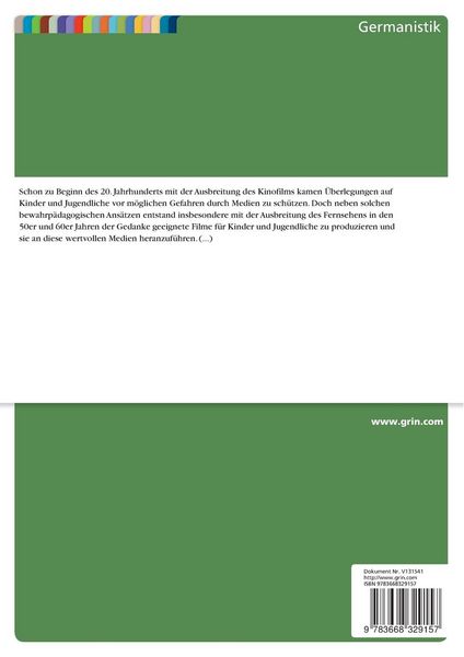 Produktbild: M&ouml;glichkeiten und Grenzen von Filmen im Literaturunterricht. "Das Parfum" von Patrick S&uuml;skind in der gymnasialen Oberstufe