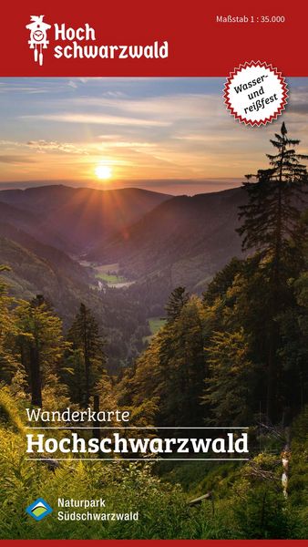 Produktbild: Hochschwarzwald Wanderkarte 1 : 35 000