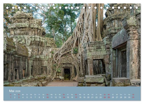 Produktbild: Spirit of Asia (Tischkalender 2026 DIN A5 quer), CALVENDO Monatskalender