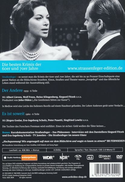 Produktbild: Stra&szlig;enfeger 01 - Der Andere/Es ist soweit (Neuauflage) [4 DVDs]