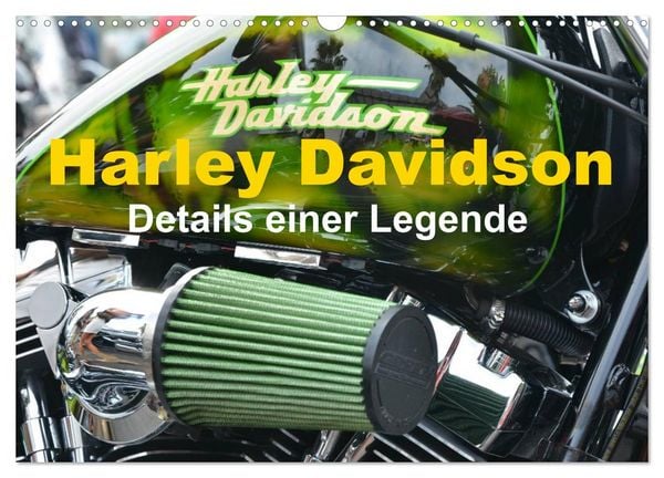 Produktbild: Harley Davidson - Details einer Legende (Wandkalender 2026 DIN A3 quer), CALVENDO Monatskalender
