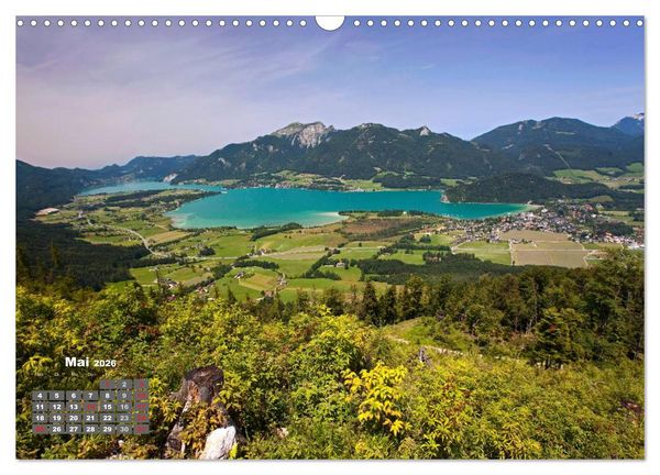 Produktbild: Die weiten T&auml;ler im Salzburger Land (Wandkalender 2026 DIN A3 quer), CALVENDO Monatskalender