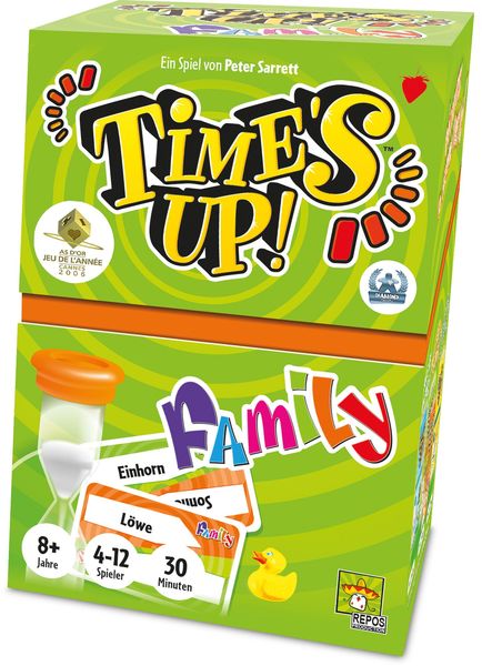 Time's Up Family Card Game - German : Sarrett, Peter