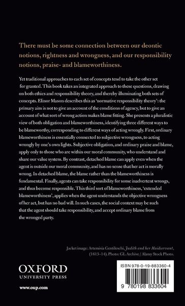 Produktbild: Ways to Be Blameworthy
