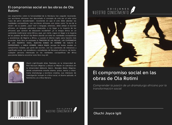 Produktbild: El compromiso social en las obras de Ola Rotimi