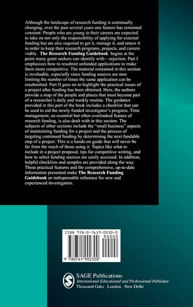 Produktbild: The Research Funding Guidebook