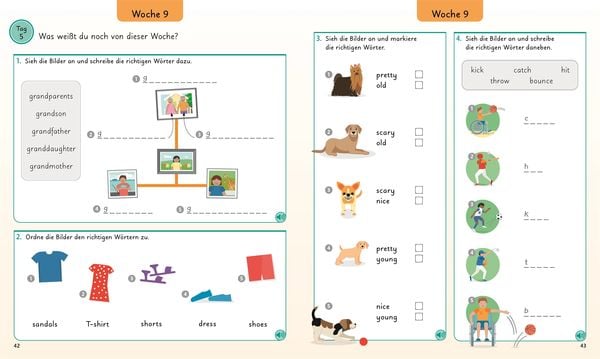 Produktbild: Englisch f&uuml;r clevere Kids - 5 W&ouml;rter am Tag