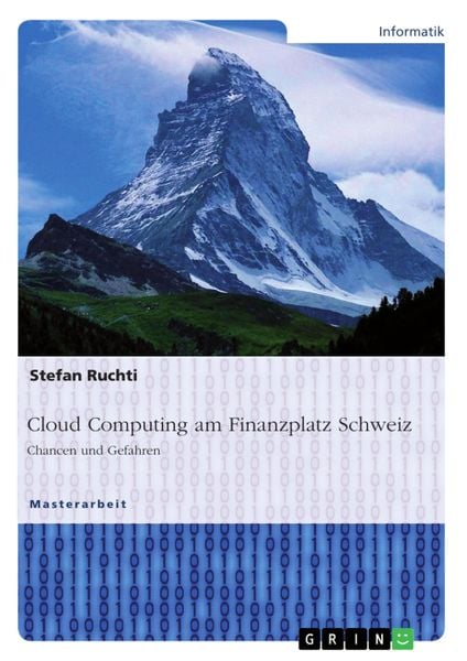 Produktbild: Cloud Computing am Finanzplatz Schweiz. Chancen und Gefahren