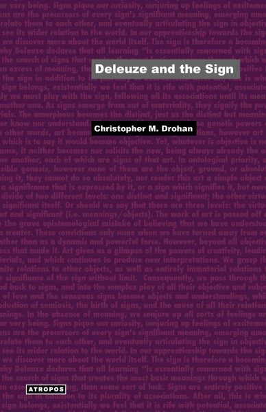 Produktbild: Deleuze and the Sign