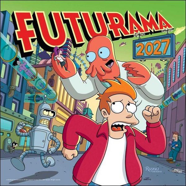Produktbild: Futurama 2027 Wall Calendar