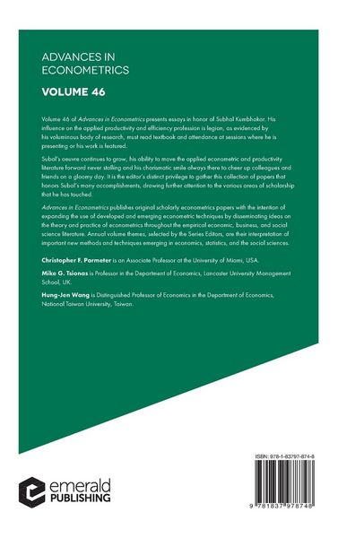 Produktbild: Essays in Honor of Subal Kumbhakar