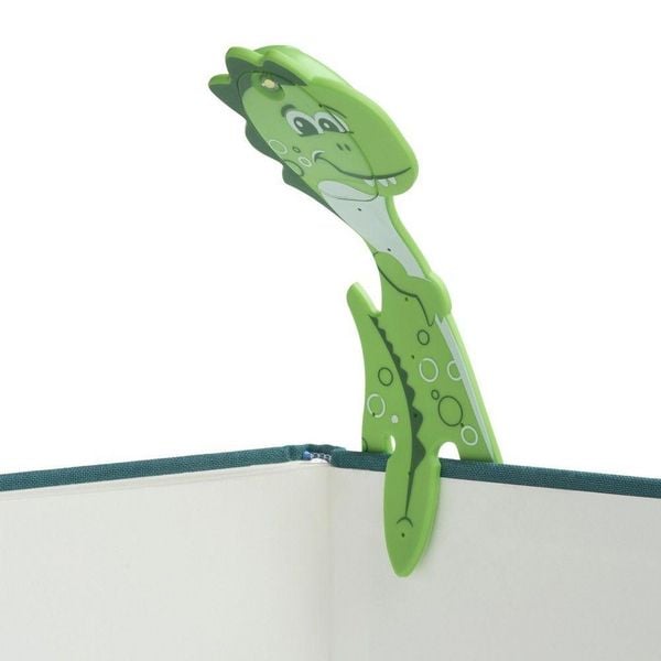 Produktbild: Flexilight Pals Leselicht Dino Gr&uuml;n &ndash; 2-in-1 LED-Leselicht