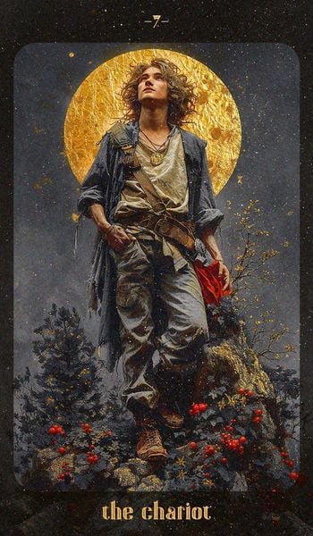 Produktbild: Amber Moon Tarot - 78 tarot cards and 80-page booklet (English)