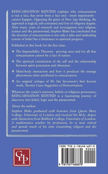Produktbild: Reincarnation Refuted - Evidence, Logic and Common Sense