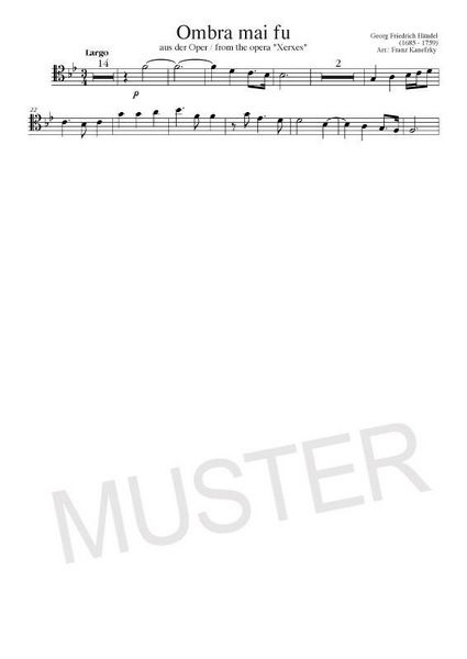 Produktbild: Alte Meister f&uuml;r Posaune und Klavier/Orgel