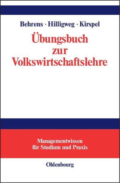 Produktbild: &Uuml;bungsbuch zur Volkswirtschaftslehre