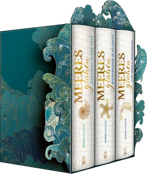 Schmuckschuber Meeresglühen-Trilogie, Gebundene Ausgabe von Anna Fleck, Coppenrath, 978-3-649-65129-1