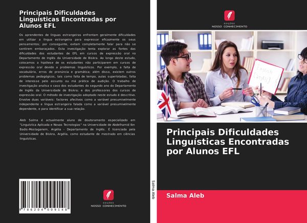 Produktbild: Principais Dificuldades Lingu&iacute;sticas Encontradas por Alunos EFL
