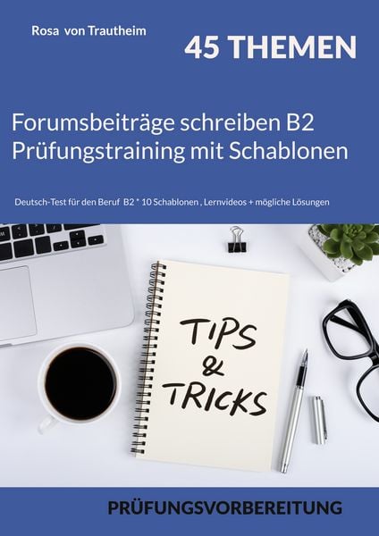 Produktbild: Forumsbeitr&auml;ge schreiben B2 Pr&uuml;fungstraining mit Schablonen