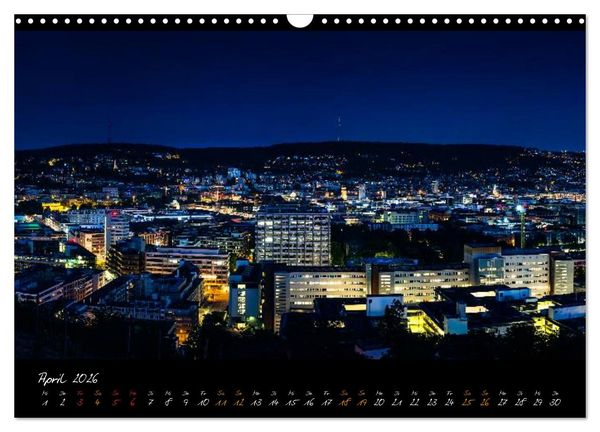 Produktbild: STUTTGART 2026 auf den zweiten Blick (Wandkalender 2026 DIN A3 quer), CALVENDO Monatskalender