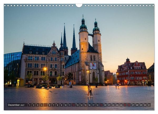 Produktbild: Ein Blick auf Halle an der Saale (Wandkalender 2027 DIN A3 quer), CALVENDO Monatskalender