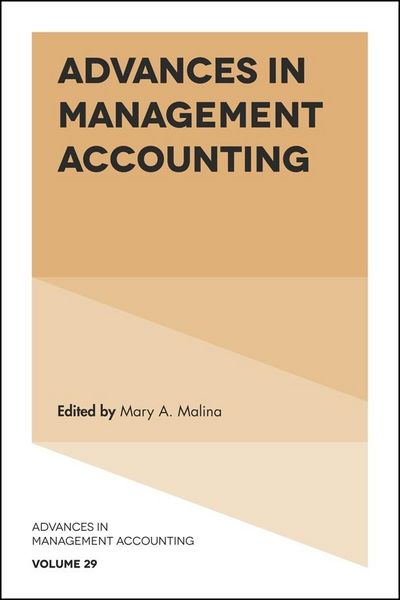 Produktbild: Advances in Management Accounting