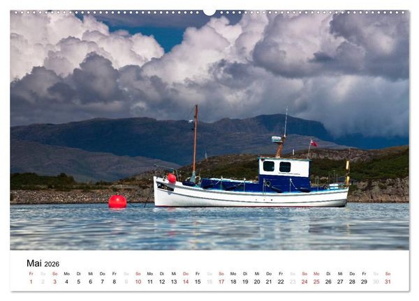 Produktbild: Schottland 2026 - Wildes Land im Norden (hochwertiger Premium Wandkalender 2026 DIN A2 quer), Kunstdruck in Hochglanz