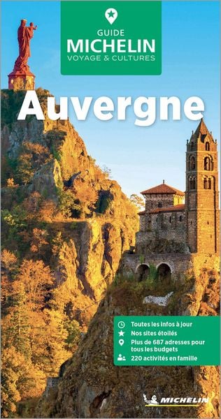 Produktbild: Michelin Le Guide Vert Auvergne
