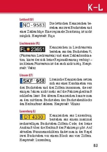 Produktbild: Auto-Kennzeichen (Autokennzeichen)