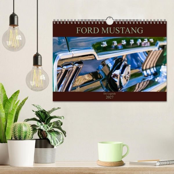 Produktbild: Ford Mustang - Die Legende (Wandkalender 2027 DIN A4 quer), CALVENDO Monatskalender
