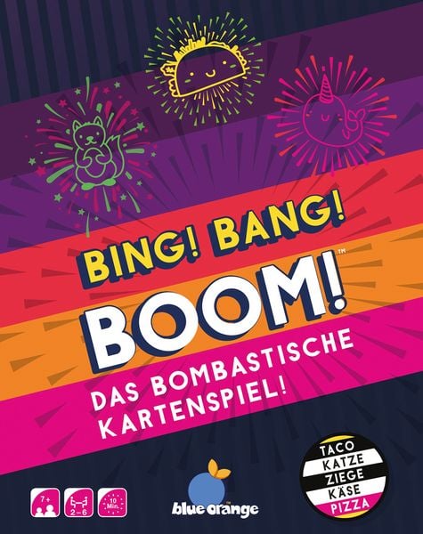 Blue Orange - Bing! Bang! Boom! Schnelles Partyspiel