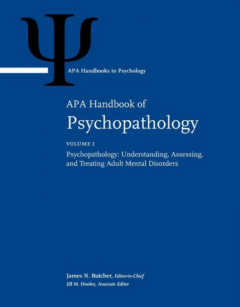 Produktbild: APA Handbook of Psychopathology