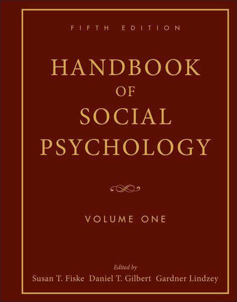 Produktbild: Handbook of Social Psychology, Volume 1