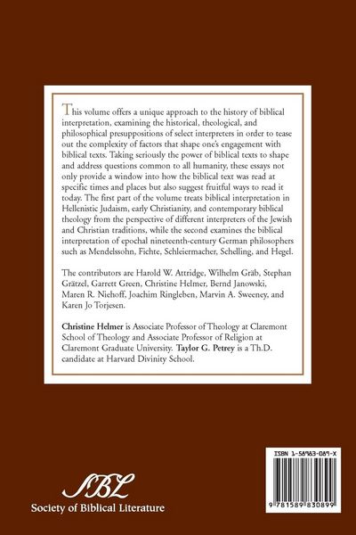 Produktbild: Biblical Interpretation