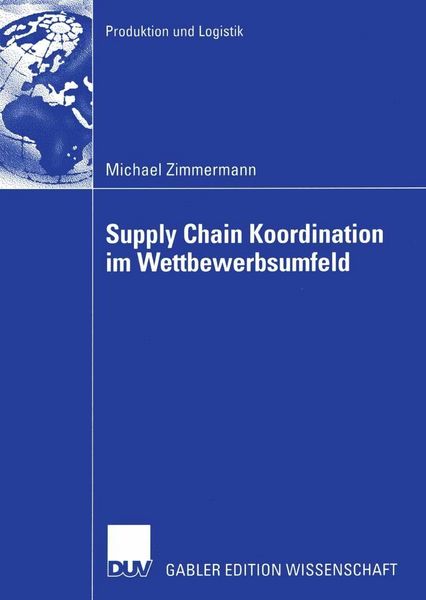 Produktbild: Supply Chain Koordination im Wettbewerbsumfeld