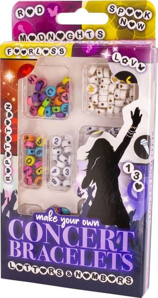 Produktbild: Display Concert Bracelets, DIY-Set, 24 St&uuml;ck/4-fach sortiert, Charms & Anh&auml;nger im Set