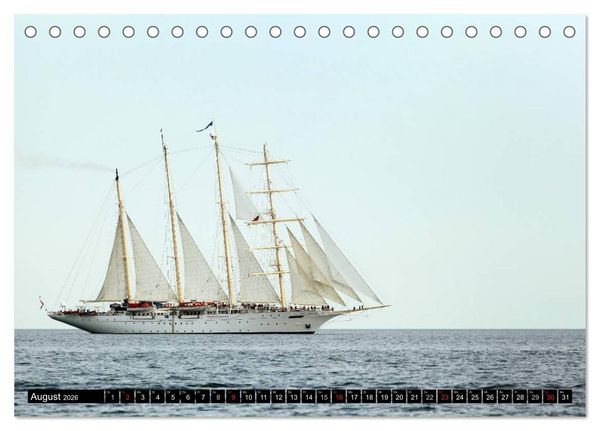 Produktbild: Hanse Sail (Tischkalender 2026 DIN A5 quer), CALVENDO Monatskalender