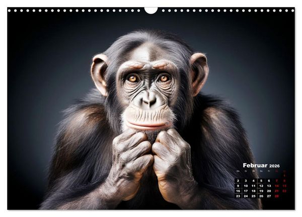 Produktbild: Only Black (Wandkalender 2026 DIN A3 quer), CALVENDO Monatskalender