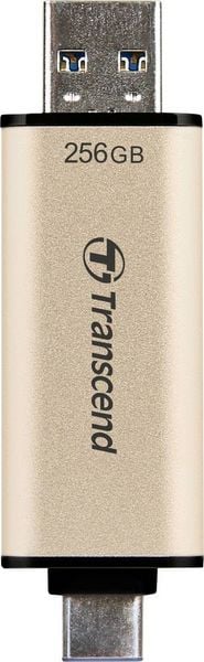 Transcend JetFlash 930C USB-Stick 256 GB Gold TS256GJF930C USB-A (USB 3.2 Gen 1), USB-C®