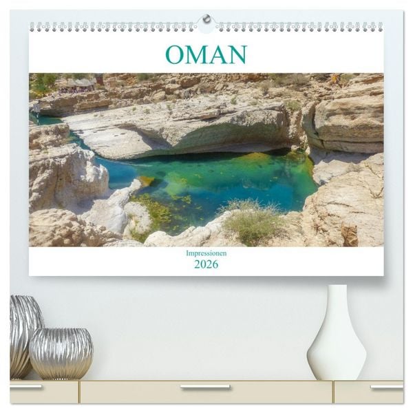 Produktbild: Oman - Impressionen (hochwertiger Premium Wandkalender 2026 DIN A2 quer), Kunstdruck in Hochglanz
